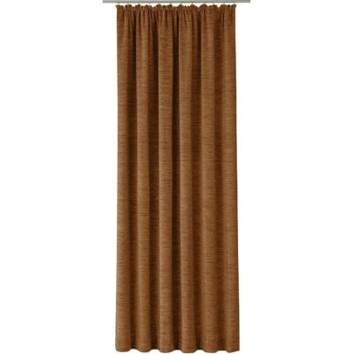 WIRTH Trondheim B - Maßgeschneiderter Thermo-Chenille-Vorhang - rotbraun WIRTH Trondheim B - Maßgeschneiderter Thermo-Chenille-Vorhang - rotbraun