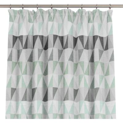 WIRTH Berlare Grüner Vorhang - 365cm x 132cm, Baumwolle & Polyester WIRTH Berlare Grüner Vorhang - 365cm x 132cm, Baumwolle & Polyester