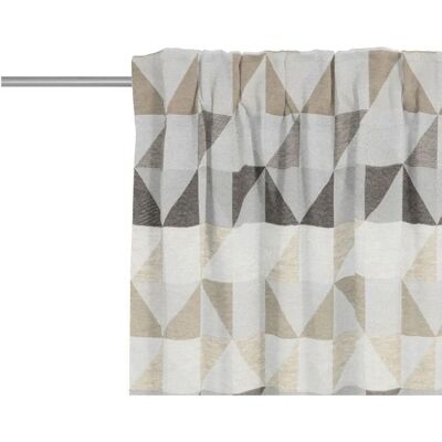 WIRTH Berlare Vorhang - Braun, 225cm x 132cm, Nach Maß WIRTH Berlare Vorhang - Braun, 225cm x 132cm, Nach Maß