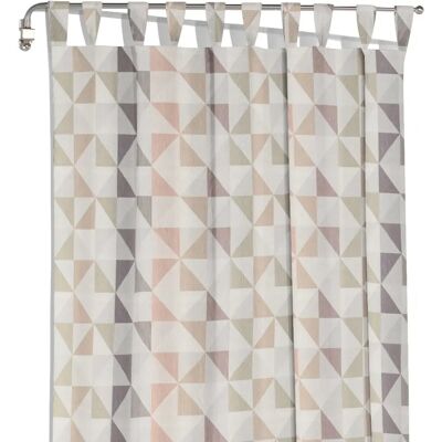 WIRTH Berlare Baumwolle-Polyester Vorhang - 132x245cm WIRTH Berlare Baumwolle-Polyester Vorhang - 132x245cm