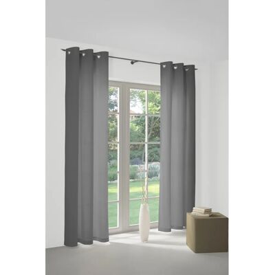 WIRTH "Dim out" Vorhang - Maß 215cm, grau WIRTH "Dim out" Vorhang - Maß 215cm, grau