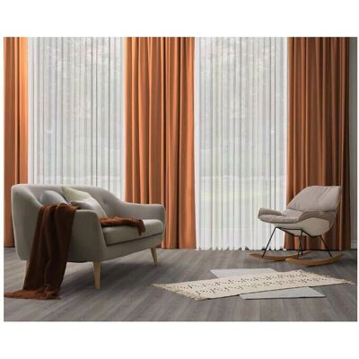 WIRTH Dim out Orange Thermostatic Gardinen - Maßanfertigung WIRTH Dim out Orange Thermostatic Gardinen - Maßanfertigung