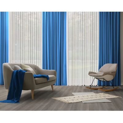 WIRTH Dim out Blaue Maßgardine - Schlafzimmer WIRTH Dim out Blaue Maßgardine - Schlafzimmer