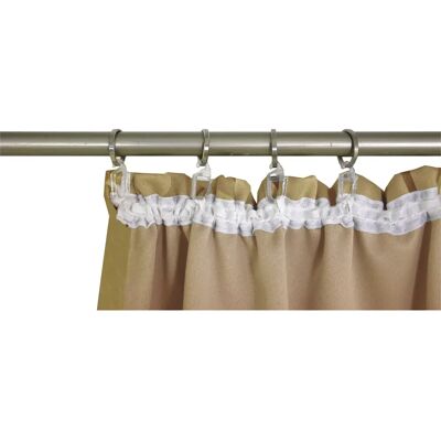 WIRTH Dim out Vorhang - 205cm, 142cm, grau, Kräuselband WIRTH Dim out Vorhang - 205cm, 142cm, grau, Kräuselband