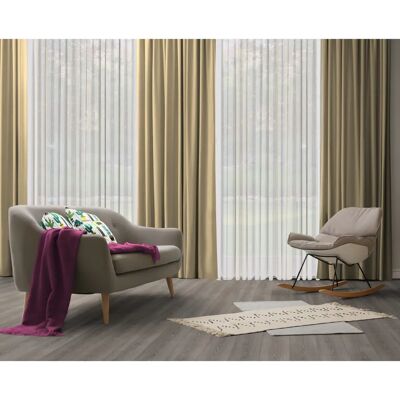 WIRTH Dim out Vorhang - 285cm x 142cm, Taupe, Vielseitig, Verdunkelnd WIRTH Dim out Vorhang - 285cm x 142cm, Taupe, Vielseitig, Verdunkelnd