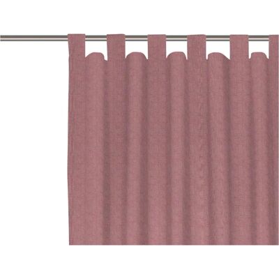 WIRTH Sonntag Vorhang - rot, Baumwolle, Polyester, 275cm, Schlaufen WIRTH Sonntag Vorhang - rot, Baumwolle, Polyester, 275cm, Schlaufen