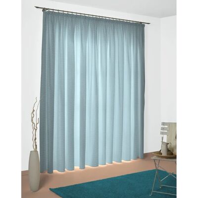 WIRTH Torbole Vorhang - Verstellbar, Blau, 295cm - Vorhang WIRTH Torbole Vorhang - Verstellbar, Blau, 295cm - Vorhang