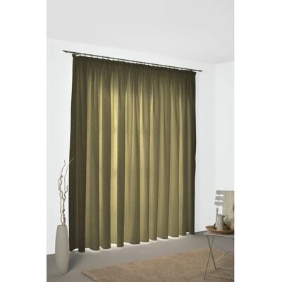 WIRTH Torbole Vorhang Grün - 405cm x 132cm - Maßgeschneidert WIRTH Torbole Vorhang Grün - 405cm x 132cm - Maßgeschneidert