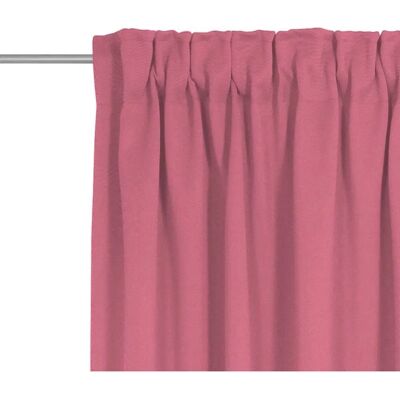 WIRTH Bio-Baumwolle Pink Maßgeschneiderte Vorhänge - Vorhang WIRTH Bio-Baumwolle Pink Maßgeschneiderte Vorhänge - Vorhang
