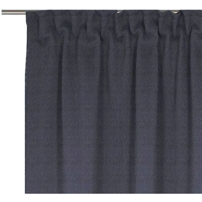 WIRTH Dunkelblaue Bio-Baumwollgardine - 215cm x 142cm - Nach Maß WIRTH Dunkelblaue Bio-Baumwollgardine - 215cm x 142cm - Nach Maß
