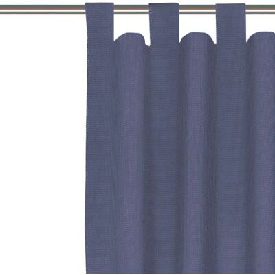 WIRTH Bio-Baumwolle Blaue Vorhang - Maßanfertigung - Gardine WIRTH Bio-Baumwolle Blaue Vorhang - Maßanfertigung - Gardine