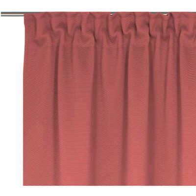 WIRTH Uni Collection light Roter Vorhang - Gardinen WIRTH Uni Collection light Roter Vorhang - Gardinen