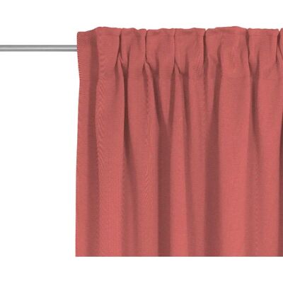 WIRTH Uni Collection light Rote Vorhang - Gardinen WIRTH Uni Collection light Rote Vorhang - Gardinen