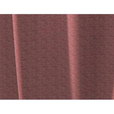WIRTH Bio-Baumwolle Vorhang - 165cm x 142cm - Rot - Gardine WIRTH Bio-Baumwolle Vorhang - 165cm x 142cm - Rot - Gardine