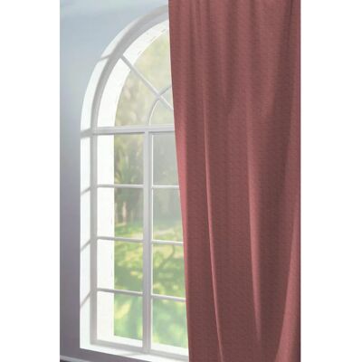WIRTH Bio-Baumwoll-Vorhang - 142x375cm - Kirschrot - Gardinen WIRTH Bio-Baumwoll-Vorhang - 142x375cm - Kirschrot - Gardinen