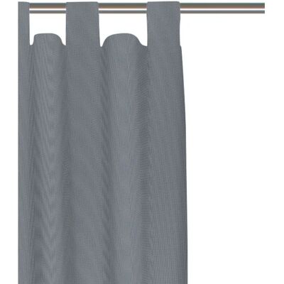 WIRTH Bio-Baumwolle Blaue Vorhang - Uni Collection light - Gardine WIRTH Bio-Baumwolle Blaue Vorhang - Uni Collection light - Gardine