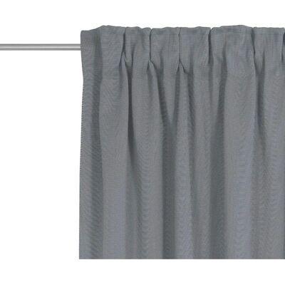 WIRTH Bio-Baumwolle Dunkelblau Maßgardine - Vorhang WIRTH Bio-Baumwolle Dunkelblau Maßgardine - Vorhang