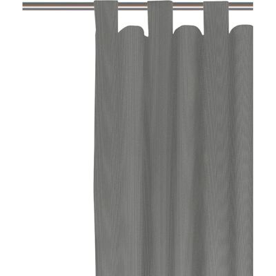 WIRTH Bio-Baumwolle Dunkelgrau Gardine - Nach Maß - Vorhang WIRTH Bio-Baumwolle Dunkelgrau Gardine - Nach Maß - Vorhang