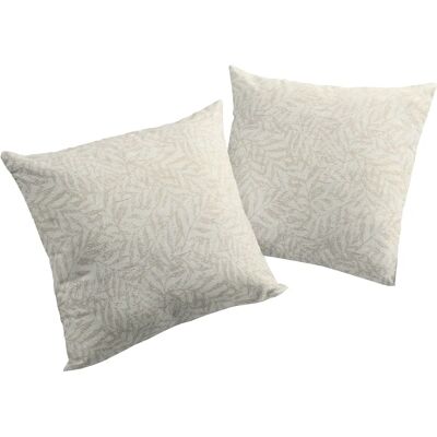 WIRTH Gospic Braune Kissenhülle 50cm x 50cm - Kissenbezug WIRTH Gospic Braune Kissenhülle 50cm x 50cm - Kissenbezug