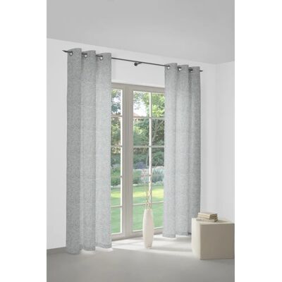 WIRTH Gospic Blaue Jacquard Gardine - Vorhang WIRTH Gospic Blaue Jacquard Gardine - Vorhang