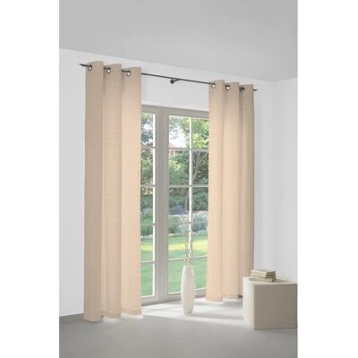 WIRTH Berwick Orange Jacquard Gardine - 132x255cm WIRTH Berwick Orange Jacquard Gardine - 132x255cm