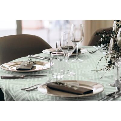 WIRTH Telfort Ovalgrün Tablecloth - Tablecloth WIRTH Telfort Ovalgrün Tablecloth - Tablecloth