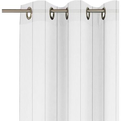 WIRTH Chiara 600cm x 175cm Silber-Grau Jacquard Gardine WIRTH Chiara 600cm x 175cm Silber-Grau Jacquard Gardine