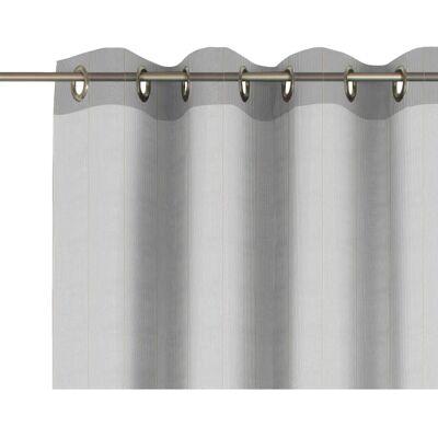 WIRTH Chiara Graue Gardine - 450cm x 145cm - Jacquard Polyester WIRTH Chiara Graue Gardine - 450cm x 145cm - Jacquard Polyester