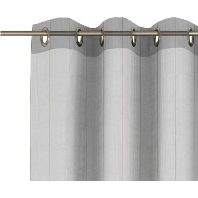 WIRTH Chiara Gardine - 450cm x 175cm - Braun & Grau - Jacquard WIRTH Chiara Gardine - 450cm x 175cm - Braun & Grau - Jacquard