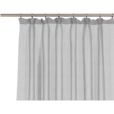 WIRTH Chiara Graue Gardine - 300cm x 225cm - Jacquard Halbtransparent WIRTH Chiara Graue Gardine - 300cm x 225cm - Jacquard Halbtransparent
