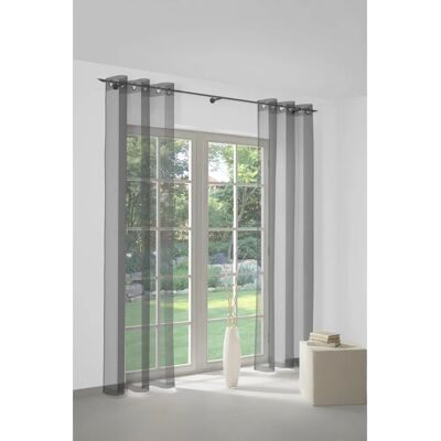 WIRTH Chiara Modell 14 Grau - Gardine WIRTH Chiara Modell 14 Grau - Gardine