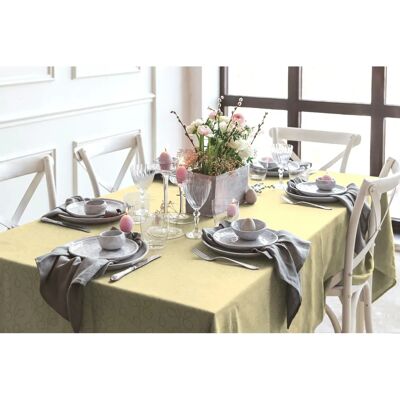 WIRTH Westport 120x120cm Beig - Tischdecke WIRTH Westport 120x120cm Beig - Tischdecke