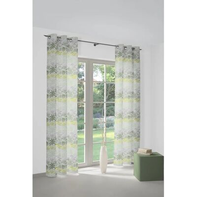 WIRTH Kairo Grüner Jacquard Vorhang - Gardinen WIRTH Kairo Grüner Jacquard Vorhang - Gardinen