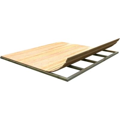 WEKA Gartenhaus-Fußboden - 250cm x 0,16cm x 250cm, Beige WEKA Gartenhaus-Fußboden - 250cm x 0,16cm x 250cm, Beige