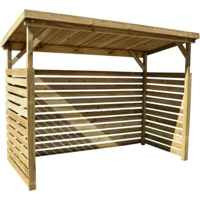 Dřevník Weka 663 B - 310cm x 204cm x 130cm - Sklad na dřevo Dřevník Weka 663 B - 310cm x 204cm x 130cm - Sklad na dřevo
