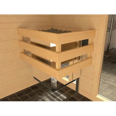 Weka Valida 2 Sauna - Kompakte 2-Personen Sauna mit 7,5 kW Ofen Weka Valida 2 Sauna - Kompakte 2-Personen Sauna mit 7,5 kW Ofen