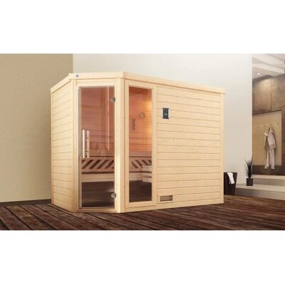 WEKA Turku Sauna Natur 7,5 kW mit Digitalsteuerung WEKA Turku Sauna Natur 7,5 kW mit Digitalsteuerung