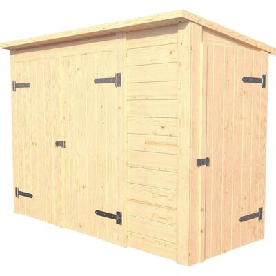 WEKA Multibox 367 Gartenhaus mit Regalsystem WEKA Multibox 367 Gartenhaus mit Regalsystem