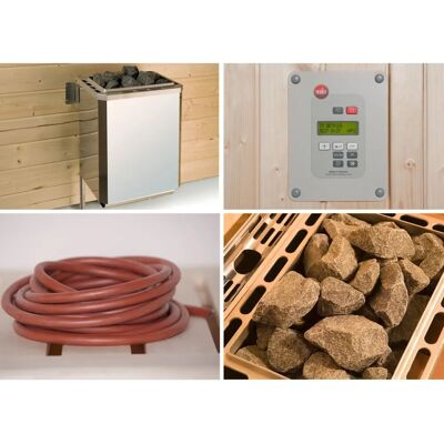 Weka Holzbau Weka OS Saunaofen-Set - Externe Steuerung - Saunatyp Weka Holzbau Weka OS Saunaofen-Set - Externe Steuerung - Saunatyp