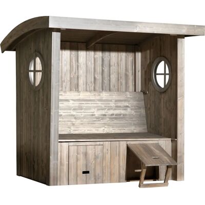 WEKA Merano Gartenhaus - Holz - 198x181x93cm WEKA Merano Gartenhaus - Holz - 198x181x93cm