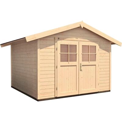 WEKA 122 Gr.3 Gartenhaus - Holz, mit Boden, ohne Dacheindeckung WEKA 122 Gr.3 Gartenhaus - Holz, mit Boden, ohne Dacheindeckung