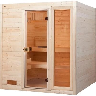 Weka Valida Sauna 9kW Natürlicher Fichtenholz Kompakt Design - Sauna Weka Valida Sauna 9kW Natürlicher Fichtenholz Kompakt Design - Sauna