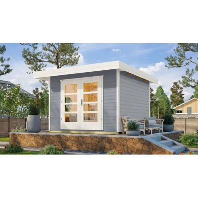 Gartenhaus WEKA 126 Plus - Holz, Grau Gartenhaus WEKA 126 Plus - Holz, Grau