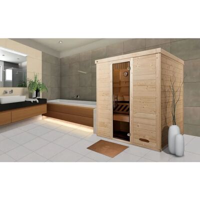 Weka Kemi Sauna - Kompakt, Familien, Modernes Design - Sauna Weka Kemi Sauna - Kompakt, Familien, Modernes Design - Sauna