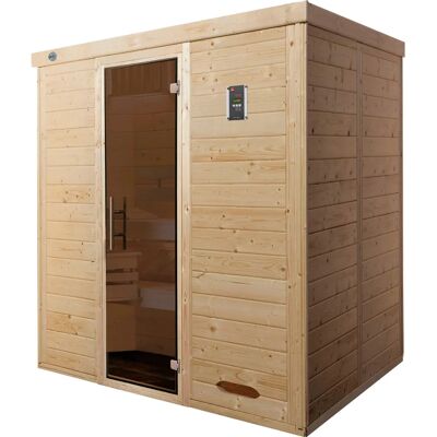 WEKA Kemi 2-Person Sauna - 7,5 kW Digitalsteuerung WEKA Kemi 2-Person Sauna - 7,5 kW Digitalsteuerung