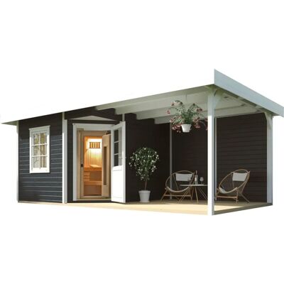 WEKA - SALO - 646 x 338 x 237 cm - 4 Personen - Saunahaus WEKA - SALO - 646 x 338 x 237 cm - 4 Personen - Saunahaus