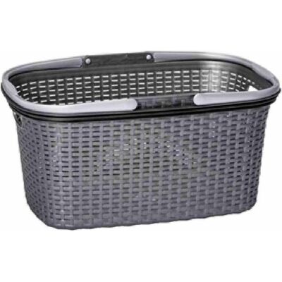 Rival - Wäschekorb - Rattan-Design - 32 L Rival - Wäschekorb - Rattan-Design - 32 L