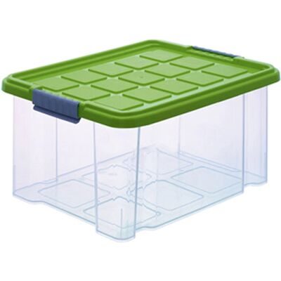 Rival 364100 Boîte de Rangement - Rectangulaire Plastique Vert - Publicité Rival 364100 Boîte de Rangement - Rectangulaire Plastique Vert - Publicité