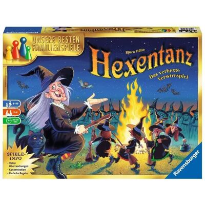 Ravensburger Hexentanz - Juego de mesa para niños y familia - Diversión de alta calidad Ravensburger Hexentanz - Juego de mesa para niños y familia - Diversión de alta calidad