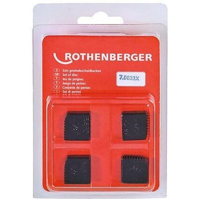 Rothenberger 070833X Outil de Filetage - Haute Précision et Durable - Publicité Rothenberger 070833X Outil de Filetage - Haute Précision et Durable - Publicité